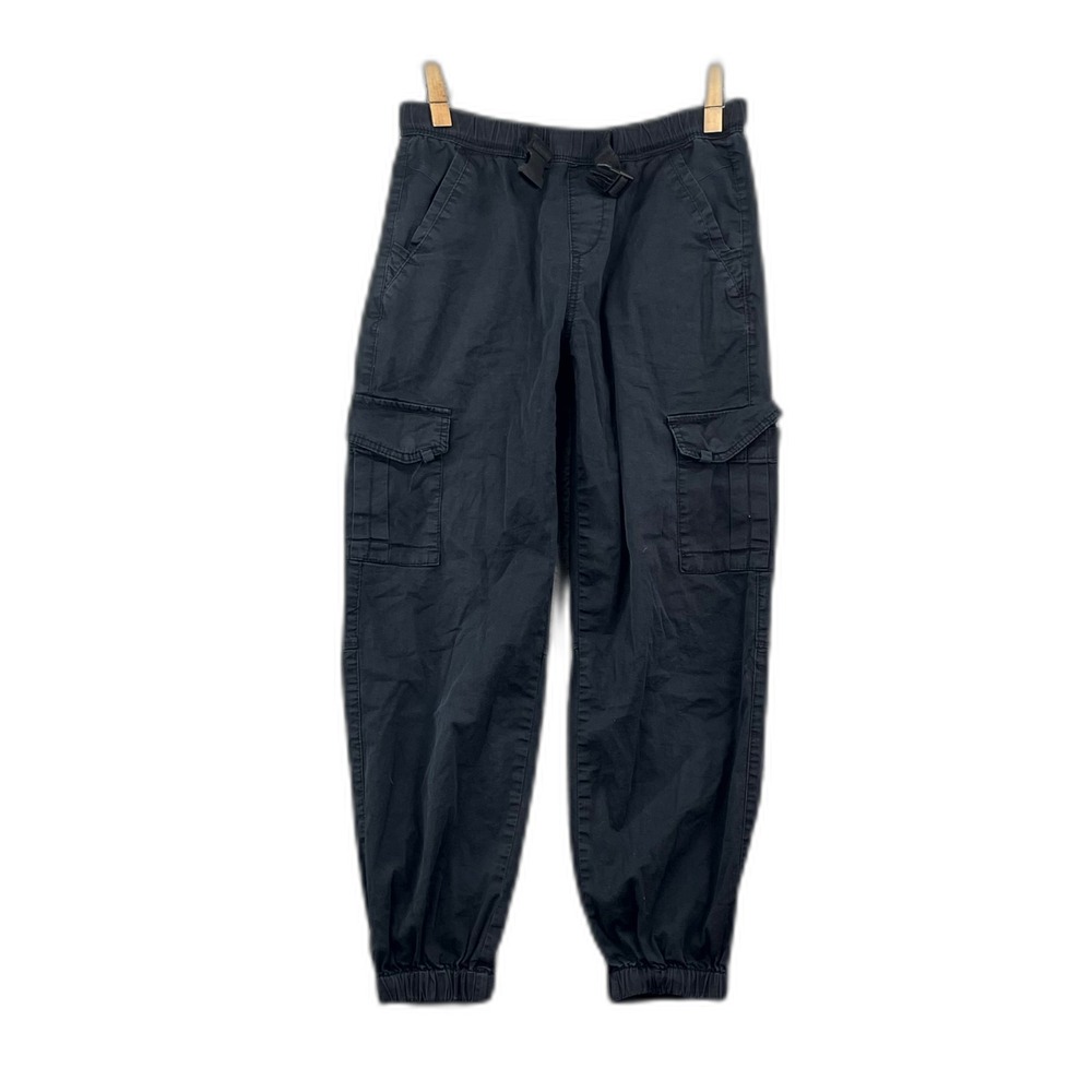Unionbay Belted Utility Cargo Pants Womens 3 Black Streetwear Skate Work Outdoor